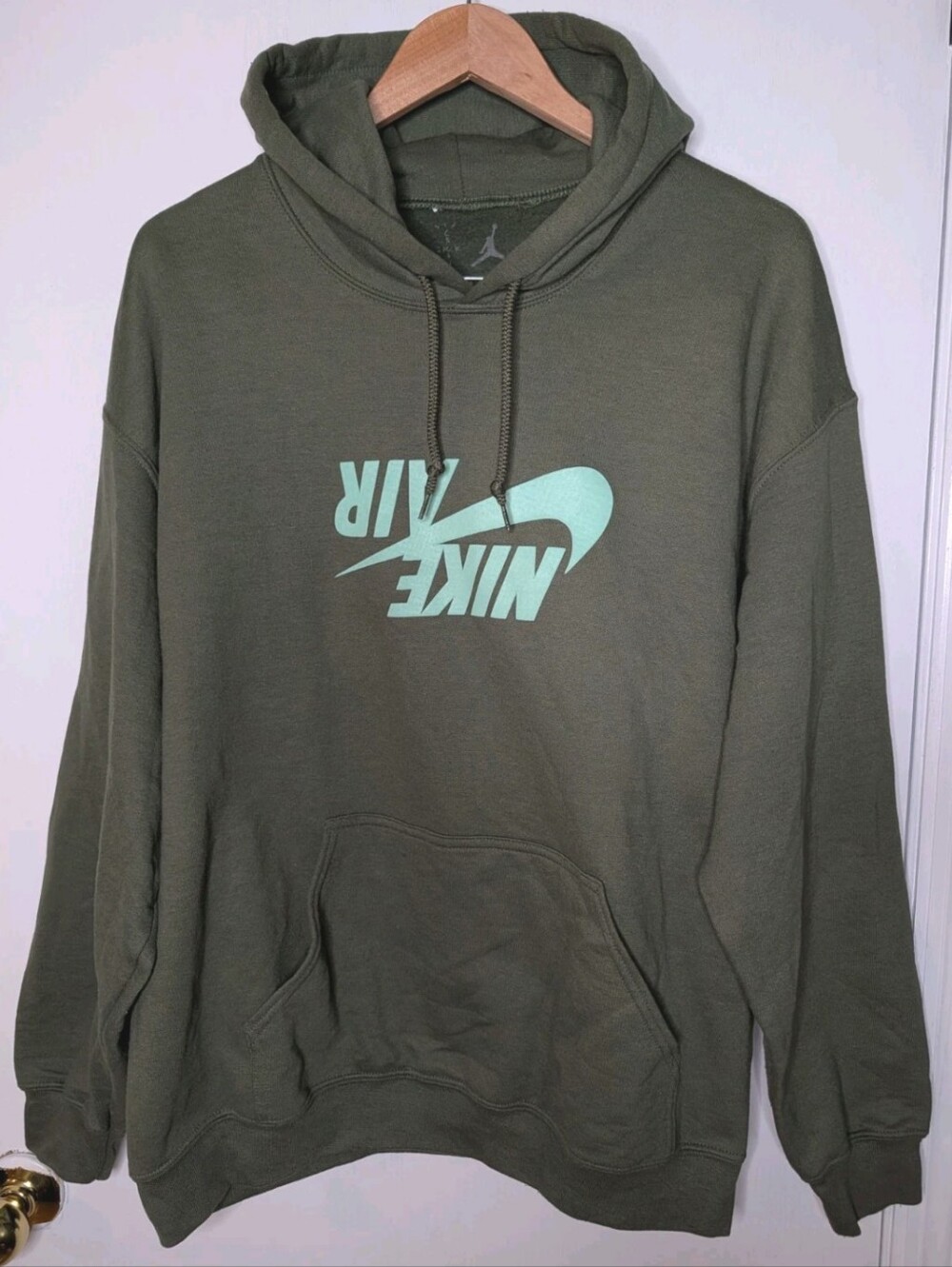Nike Air Jordan x Cactus Jack Hoodie Sweatshirt Highest Green Men Size Large